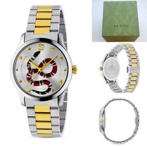 ♦️Gucci snake watch | Sapphire Crystal | 100% Authenticated by Posh ✅ | Preowned